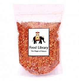 Food Library Red Chilli Flakes   Pack  200 grams